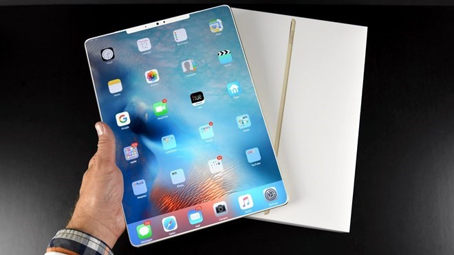 Apple đang phát triển iPad mới hỗ trợ Face ID