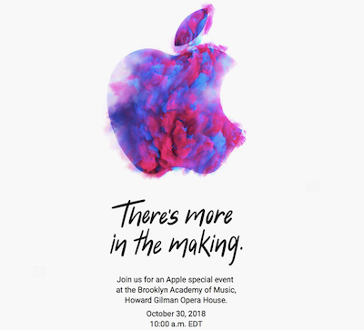 Chiêm ngưỡng logo mà Apple đã gửi đi trong thư mời sự kiện 30/10